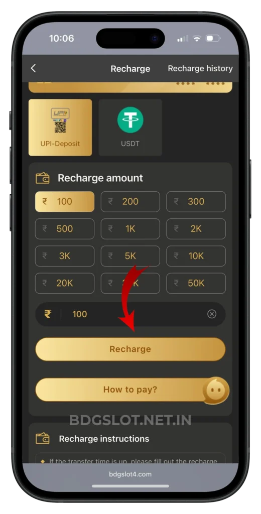 bdgslot-deposit-page